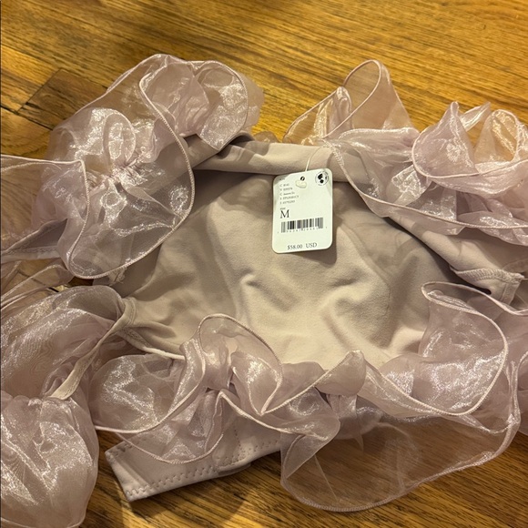 Free People Ruffle Bodysuit - Picture 2 of 4